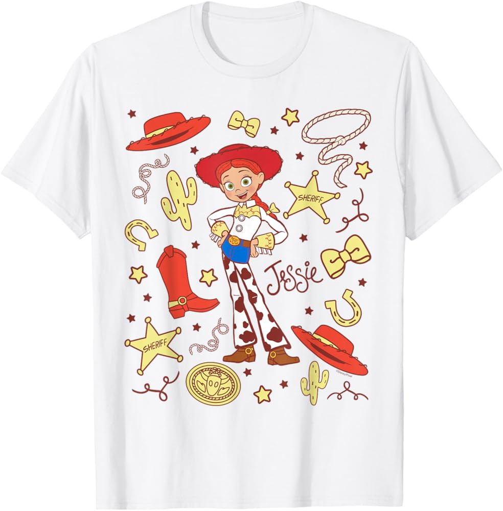 Disney and Pixar's Toy Story Jessie Cowgirl Western Spirit T-Shirt | Amazon (US)