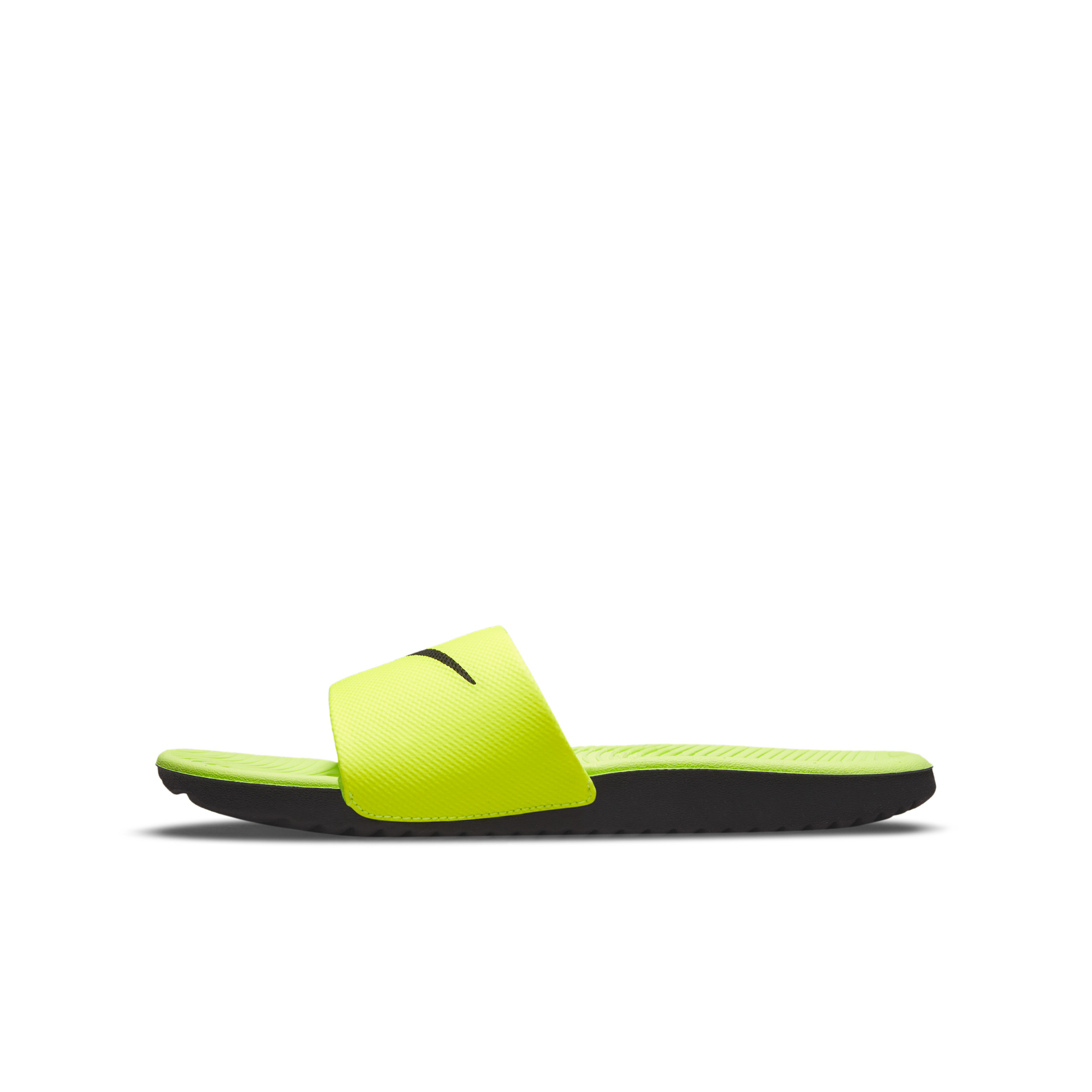 Nike Kawa Little/Big Kids' Slides in Yellow, Size: 4Y | 819352-700 | Nike (US)