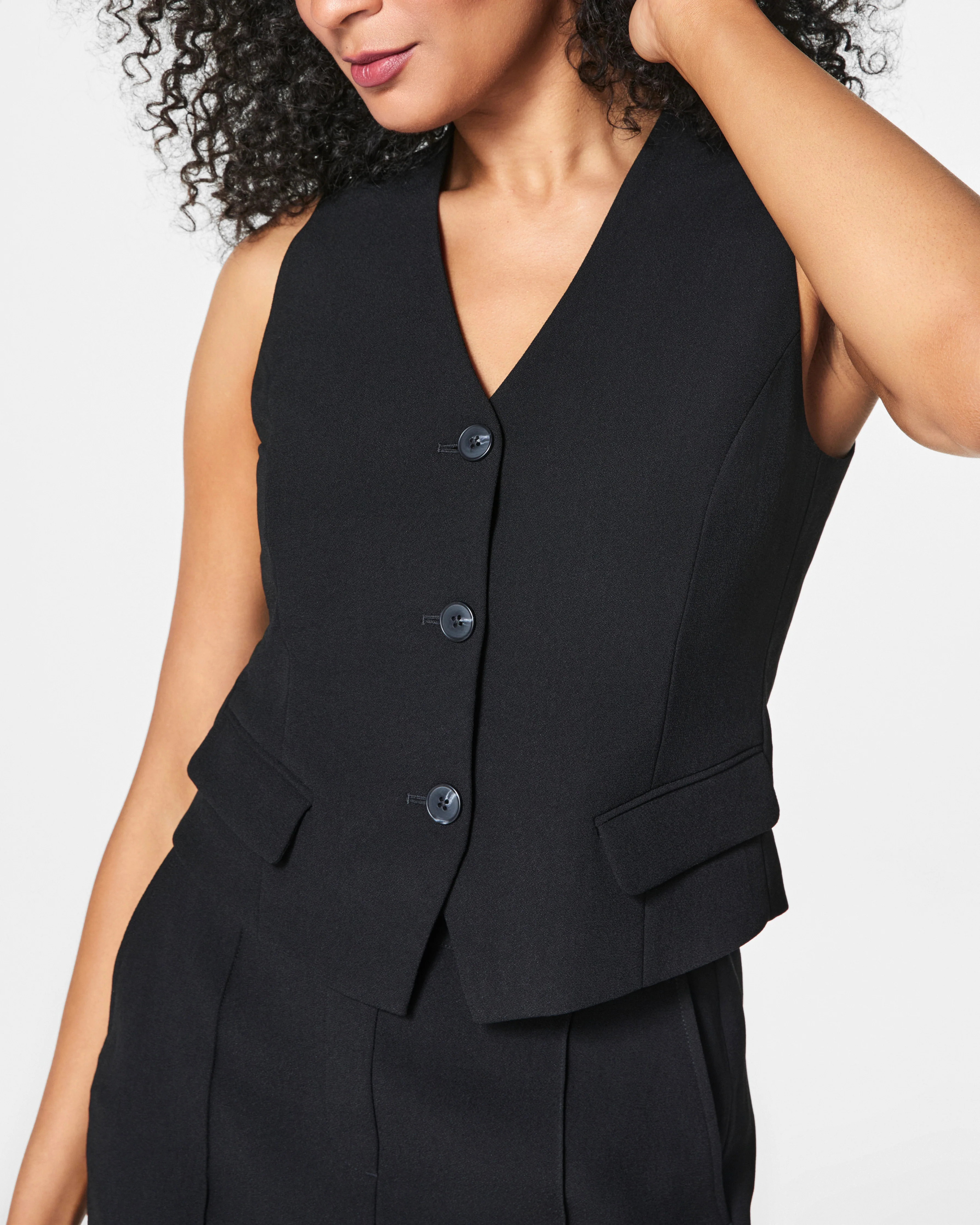 SPANX® Carefree Crepe Vest Top | Spanx