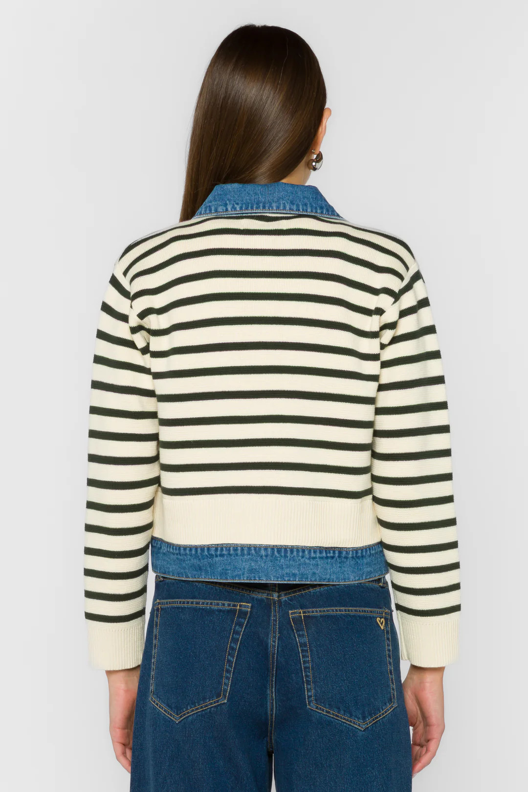 Francis Jasper Striped Jacket | Velvet Heart Clothing