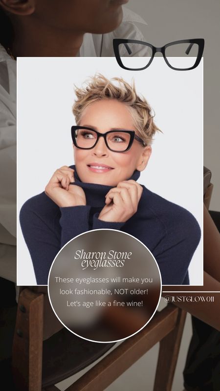 These Sharon Stone, black eyeglasses/readers are so sick and they will not make you older, but fashionable. Get them now.!



#LTKover40 #LTKstyletip #LTKsalealert