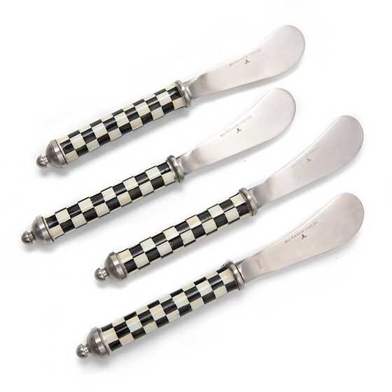 Supper Club Spreaders Set - Courtly Check | MacKenzie-Childs