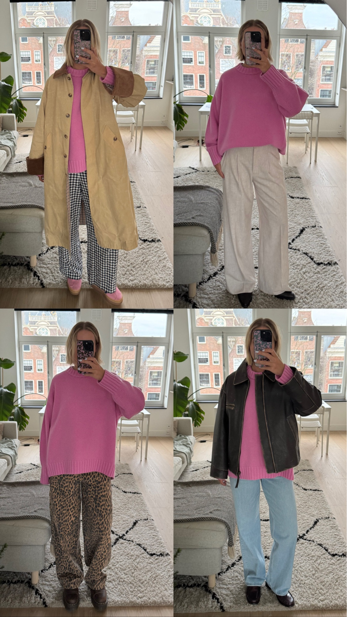 Styling my pink cos cashmere jumper 4 other ways! I wear size M 



#LTKstyletip #LTKwinter #LTKuk