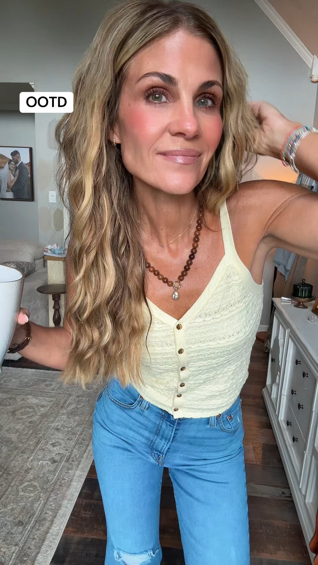 my sweater tank came from TJ Maxx, but  I’ll link similar options. Another Bauble bar necklace, my favorite Levi jeans size 26 happy Wednesday friends!

#LTKootd #LTKgrwm #LTKdayinmylife
