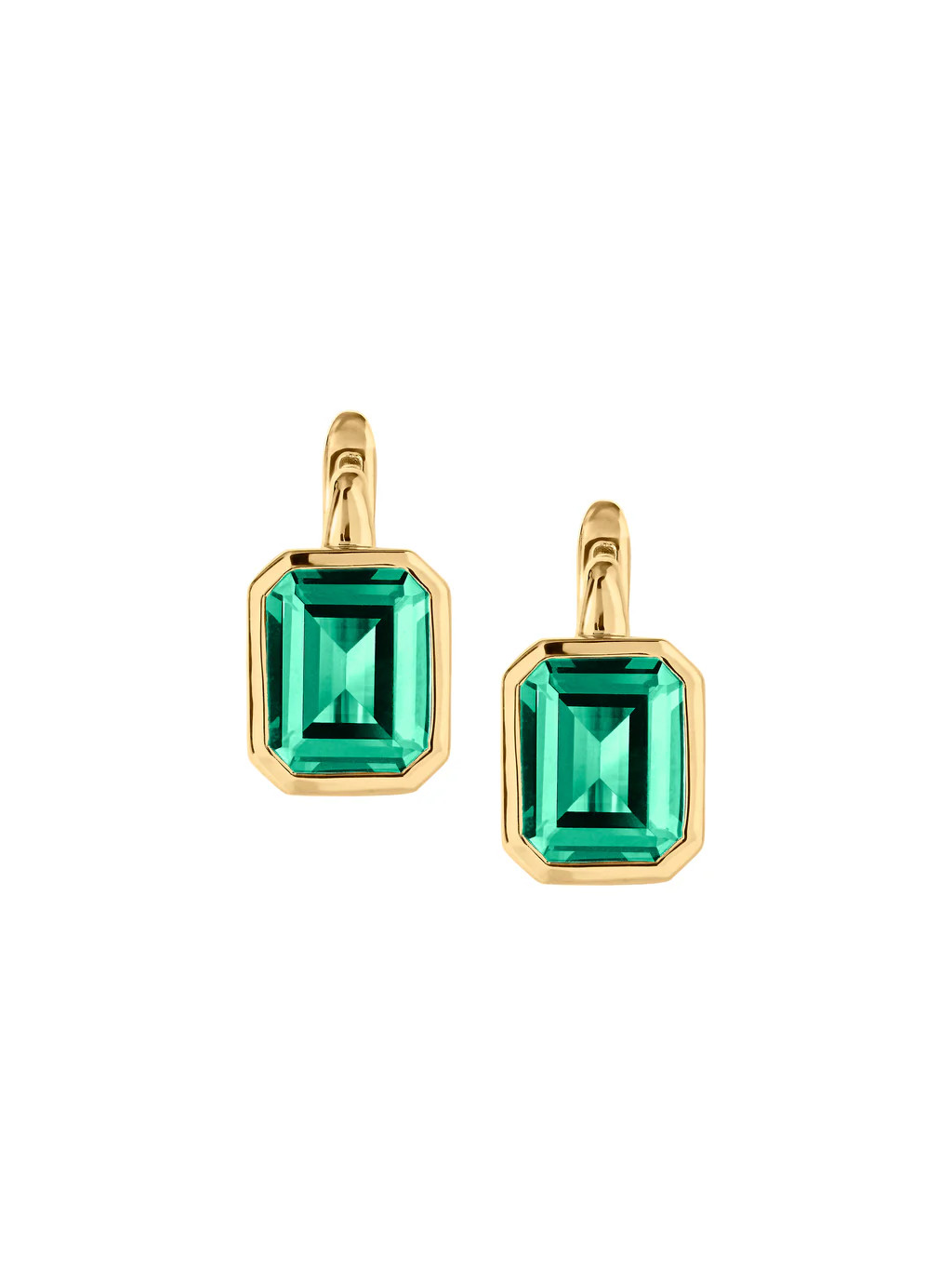 ODETTE EARRINGS IN NANO EMERALD | Dorsey