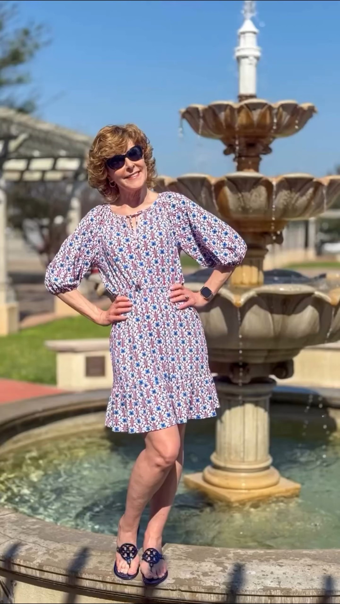 That’s why this darling dress from @cabanalife is saving the day. It keeps me cool and looking fall-ready at the same time!

It’s breezy, flattering (hello elastic waist, 3/4-length sleeves & ruffle hem 🙌), and crafted from UPF 50+ fabric that blocks 98% of UVA & UVB rays. 🌞 Because sun protection isn’t just for summer—or for vacation.
☀️ 
Wrinkle-resistant, packable 🧳, and perfect for transitioning into fall with that gorgeous cobalt + wine print. 💙🍷 And you can take 15% off with code SUZY15! 🎉



#LTKStyleTip #LTKFindsUnder100