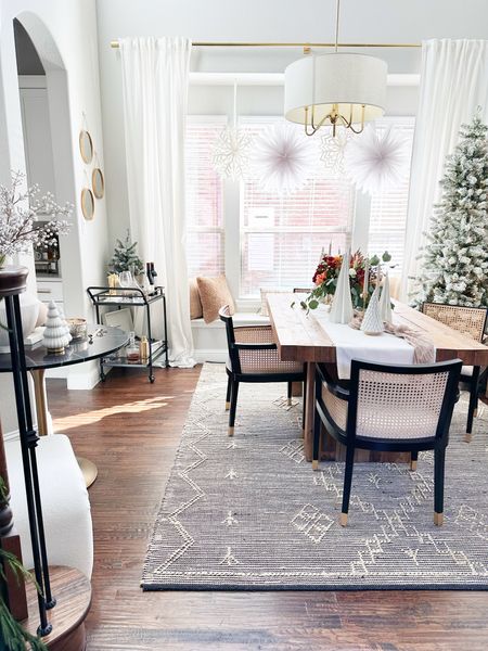 Christmas dining room table 

#LTKhome #LTKstyletip #LTKHoliday