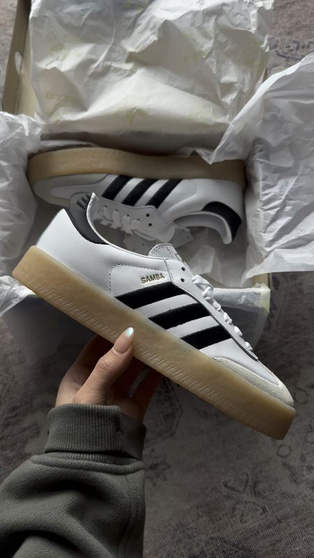 Adidas samba sambae platform sneakers casual daily shoe 

Size down half size!! I’m usually 7, took 6.5!

#LTKshoecrush #LTKfindsunder100 #LTKstyletip