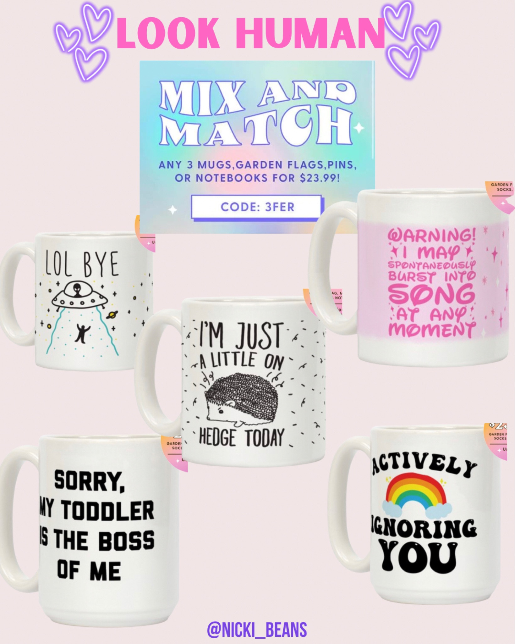 Novelty mugs, garden flags, pins, or notebooks on sale.

#LTKFind #LTKsalealert