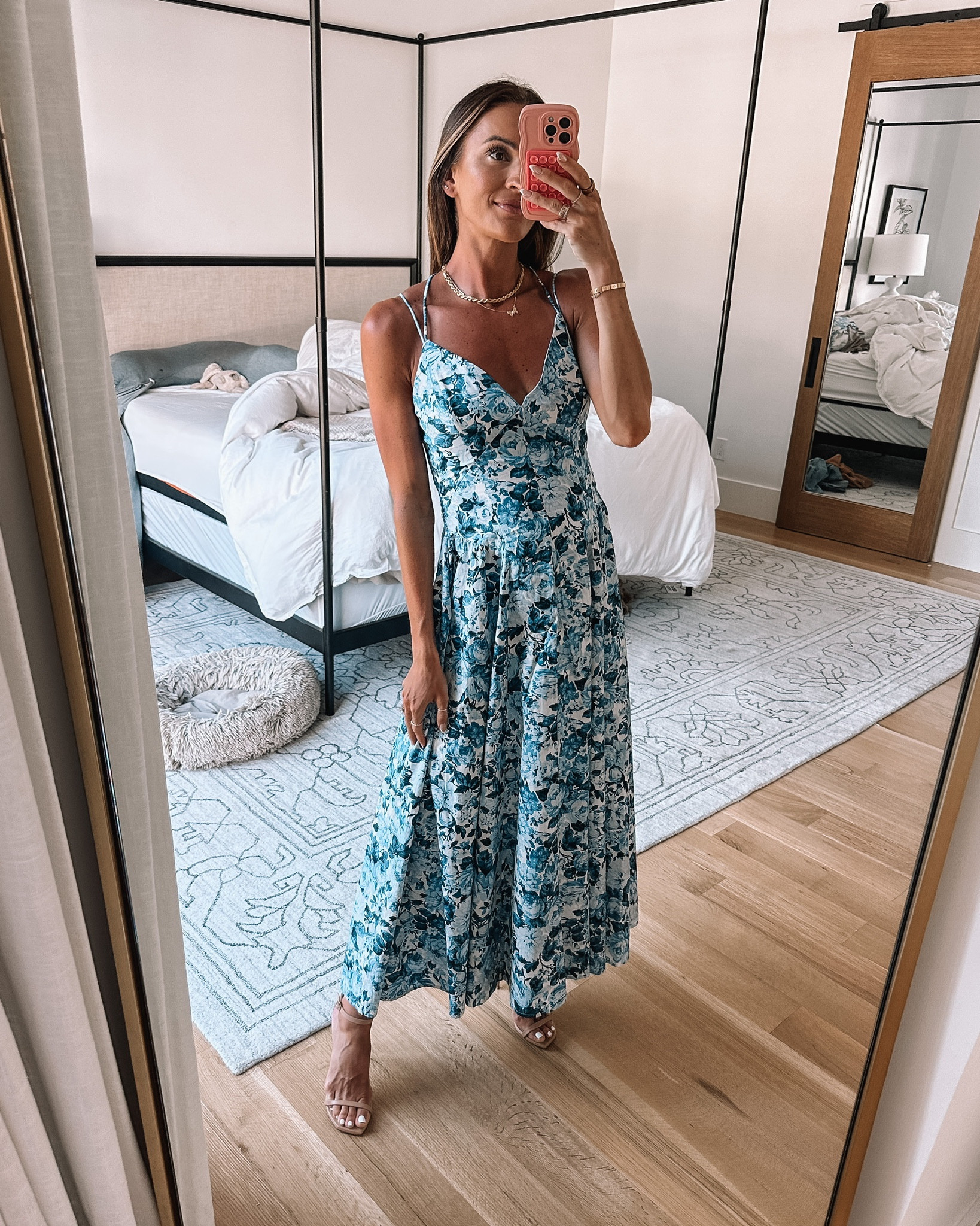 abercrombie strappy drop-waist maxi dress The A&F Giselle Drop-Waist Maxi Dress by Abercrombie and Fitch