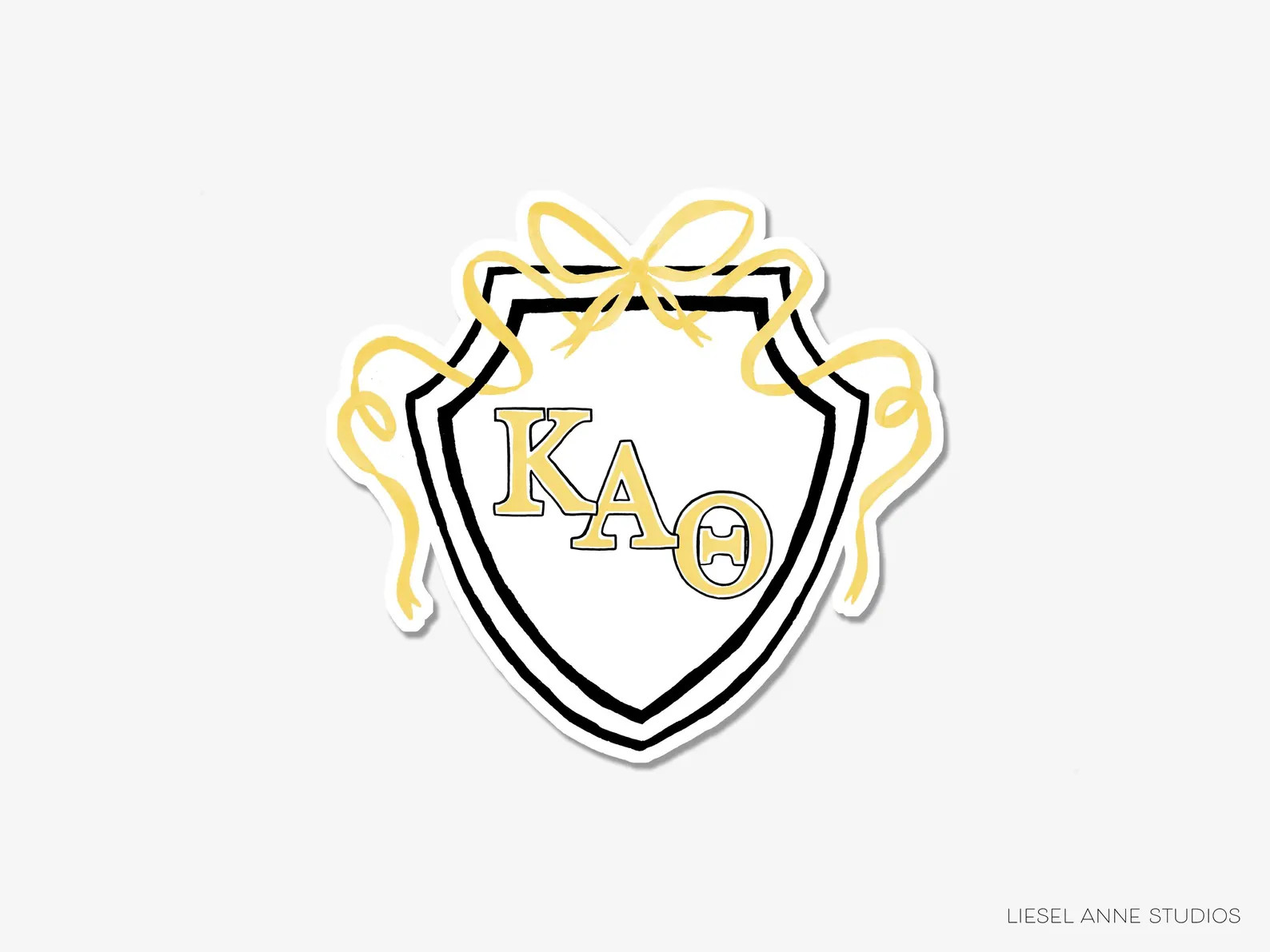 Kappa Alpha Theta Vinyl Sticker | Officially Licensed | KAΘ Watercolor Decal Sticker | Sorority ... | Etsy (Global)