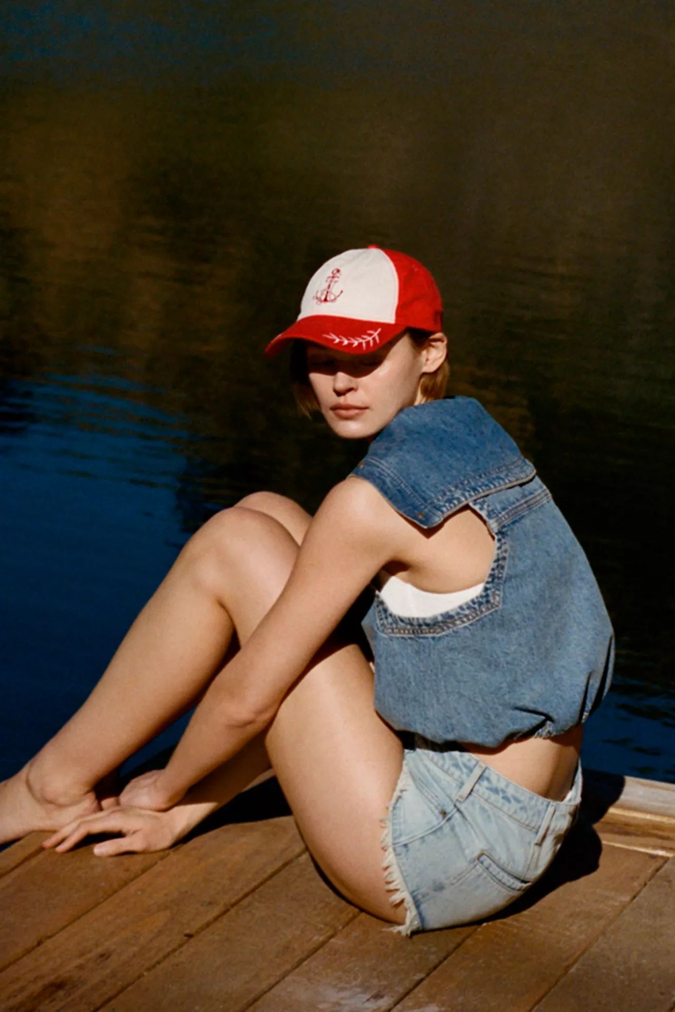 Coney Island Picnic Nautical Monogram Cap | Anthropologie (US)