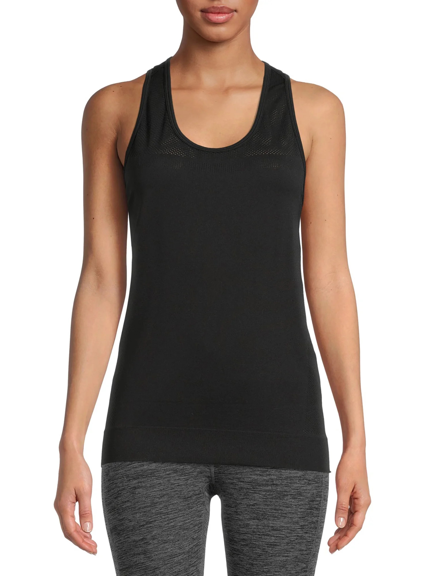 Avia Women's Seamless Contour Mesh Tank Top - Walmart.com | Walmart (US)