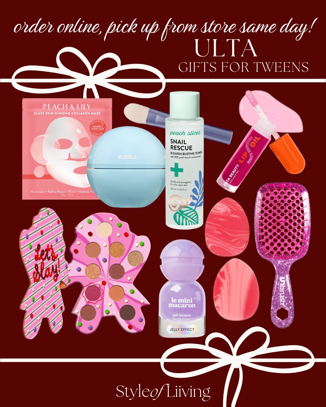 Order online, pick up same day from Ulta! Or order online and choose same day delivery! Great for last minute gifts. Here are some last minute gift ideas for tweens.
#giftfortweens #beautygifts #ulta #samedaypickup #lastminutegifts  

 #LTKGiftGuide #LTKFindsUnder100 #LTKBeauty