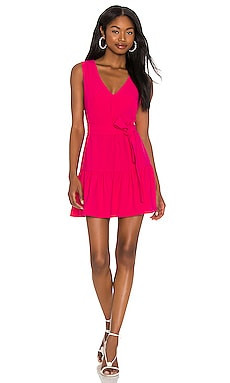 Amanda Uprichard Selena Dress in Passionfruit from Revolve.com | Revolve Clothing (Global)