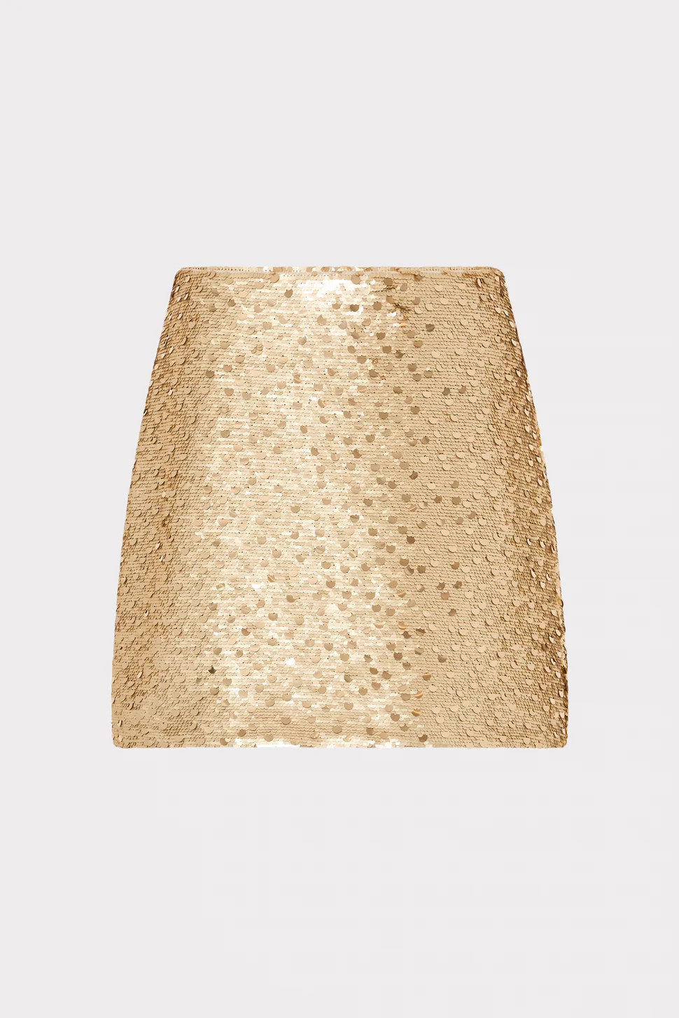 Modern Mini Gold Dot Sequin Skirt | MILLY