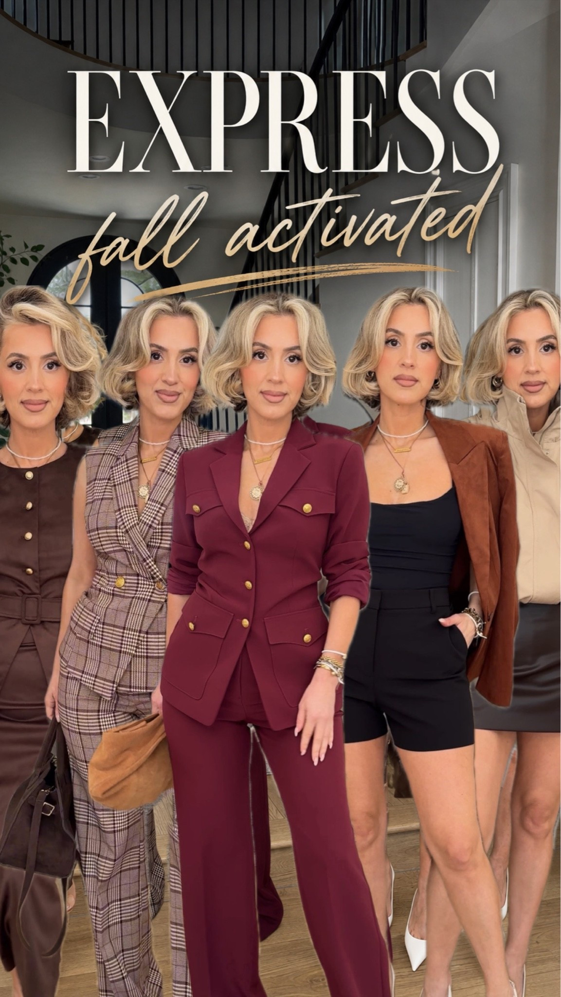 Fall colors & textures #outfitinspo 🤎#DressToExpress #ExpressPartner @Express

#LTKootd #LTKWorkwear #LTKU