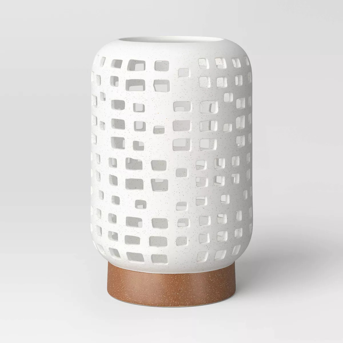 Pillar Ceramic Lantern Candle Holder White - Threshold™ | Target