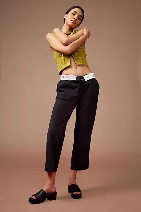 Dickies UO Exclusive High-Waisted Ankle Pant | Urban Outfitters (US and RoW)