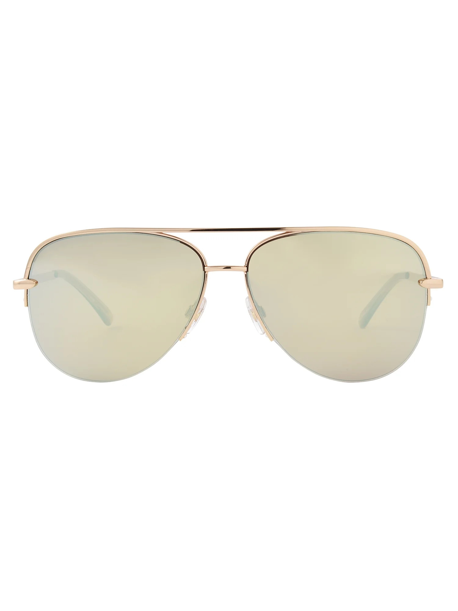 Foster Grant Women's Aviator Fashion Sunglasses, Gold | Walmart (US)