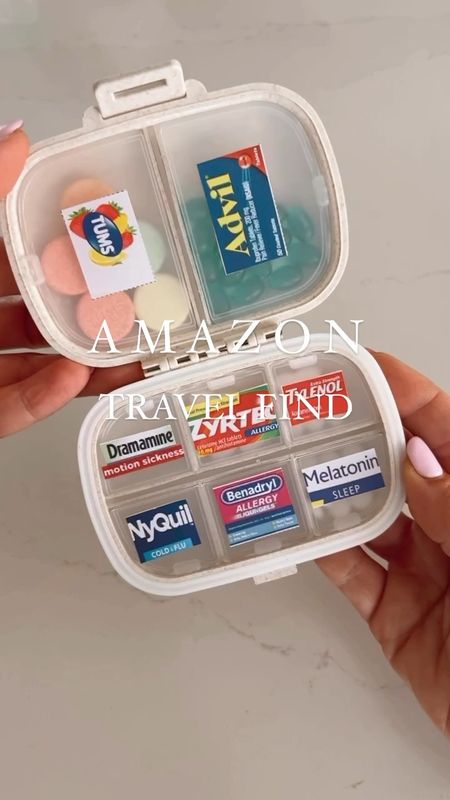Travel Pill Case with Labels
My favorite pill case got an upgrade and now comes with premade sticker labels. Great for travel or to throw in your purse. 

#LTKFindsUnder50 #LTKHome #LTKTravel