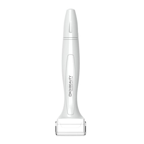 Koi Beauty Premium Derma Stamp, Manual Microneedling for Face Body Scalp, Titanium Microneedle Stamp Pen, Skincare Tool for Men and Women - White | Amazon (US)