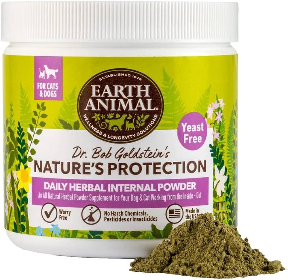 EARTH ANIMAL, Flea & Tick Internal Powder, 8 Ounce | Amazon (US)