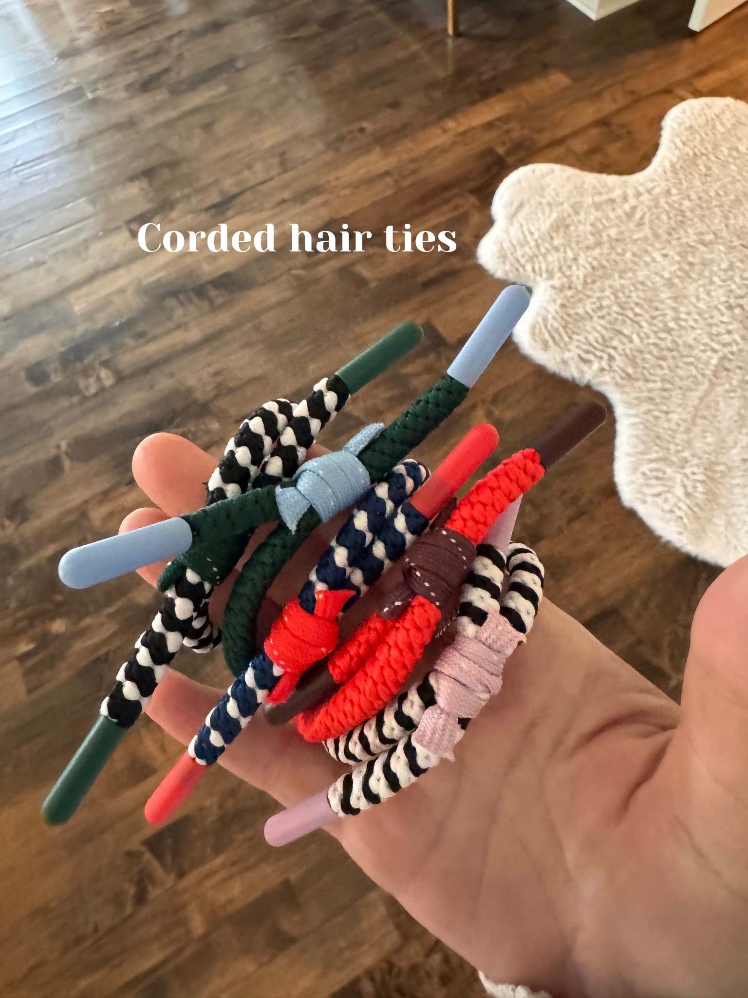 Corded hair ties

#LTKmorningroutine #LTKmomlife #LTKOver40