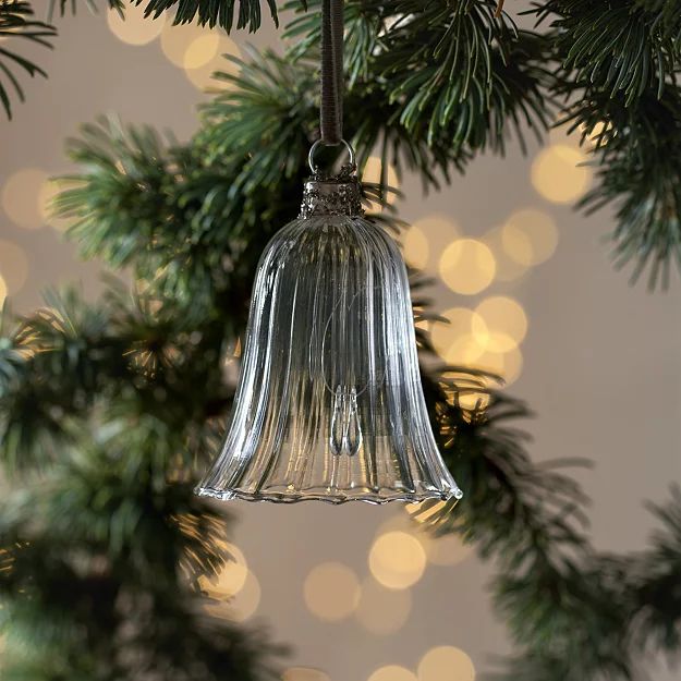 Glass Bell Bauble – 5.5cm | The White Company (UK)