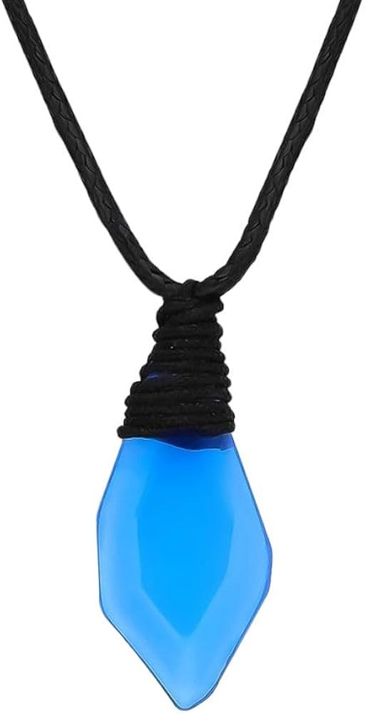 SAGEKING New 2024 Classic Tv Drama Just Add Water Season 3 H2O Mermaid Necklace Blue Crystal Pend... | Amazon (US)