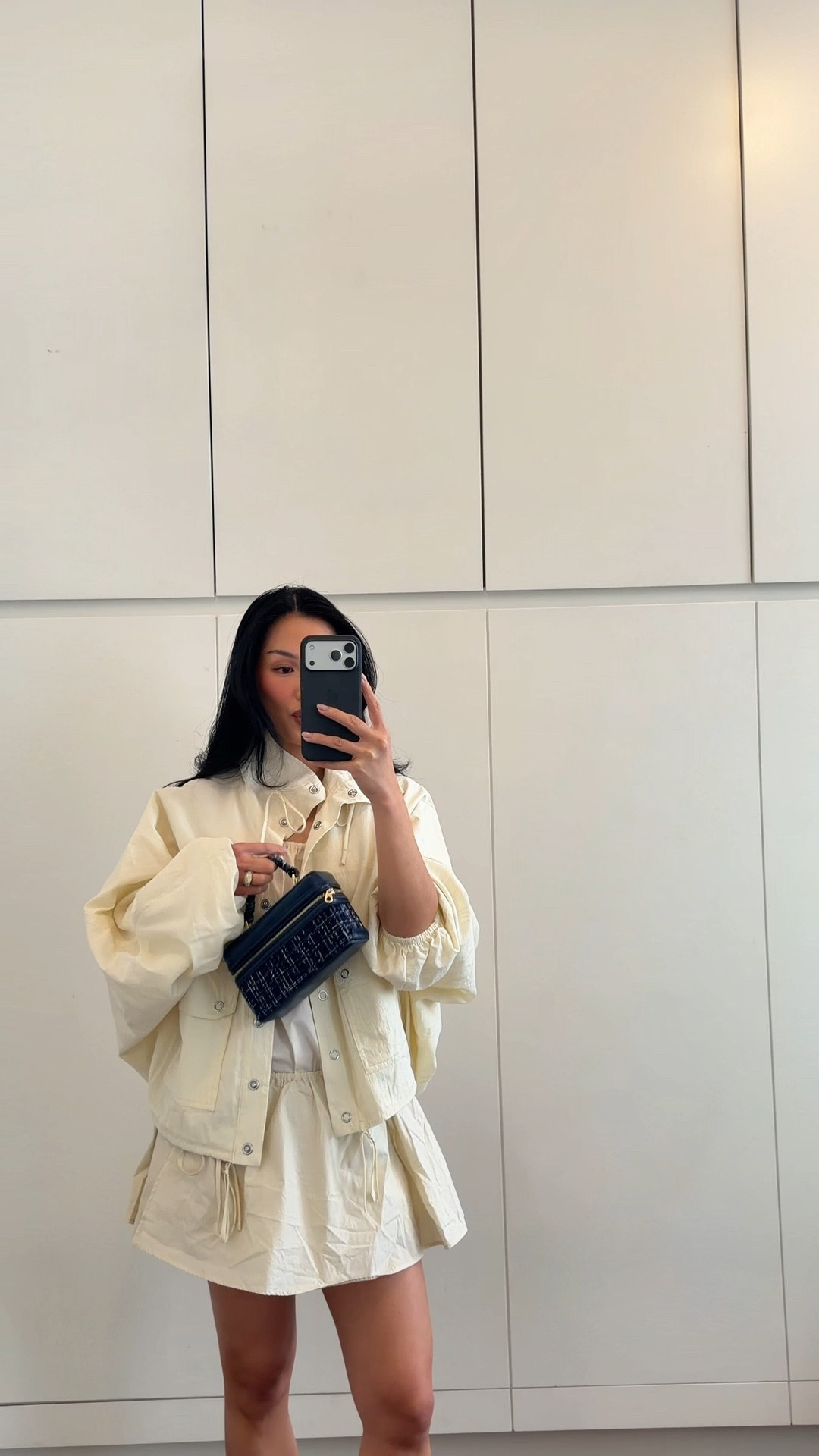 This nylon jacket is the perfect travel jacket that will be lightweight and fit compact interior carry on. 

Is nylon dress is a halter neck and very lightweight so great for the warmer months 

I am wearing both piece in a small xx 

#LTKTravel #LTKootd #LTKdayinmylife