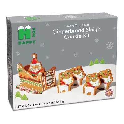 Gingerbread Sleigh Kit | Bed Bath & Beyond