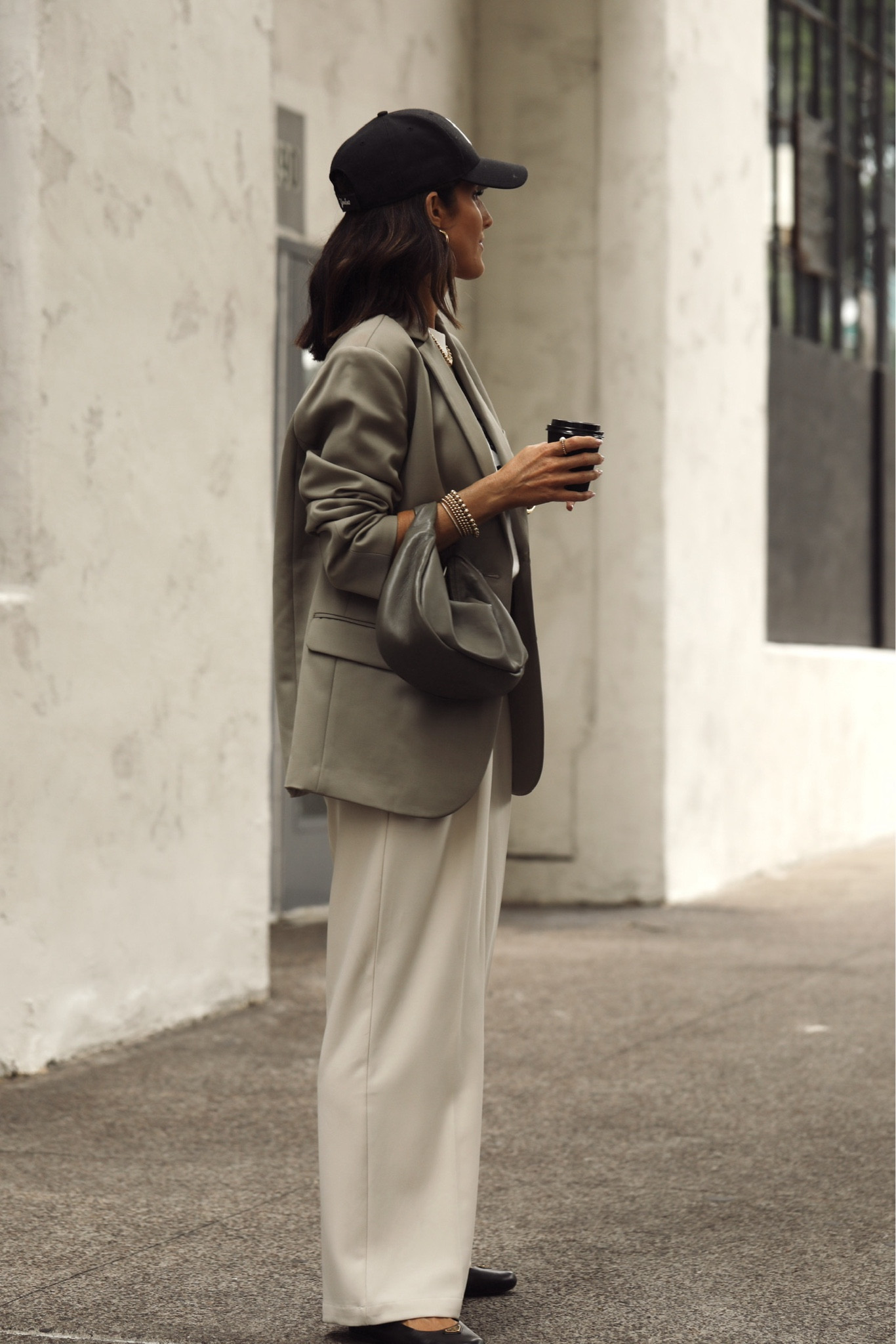 I'm just shy of 5-7" wearing the size XS blazer, Anine bing tee and trousers! I love the touch of green for fall✨ StylinByAylin, Aylin

#LTKStyleTip #LTKSeasonal #LTKHoliday