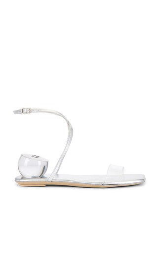 Jeffrey Campbell Foretell Sandals in Metallic Silver, grey. - size 6 | Revolve Clothing (Global)