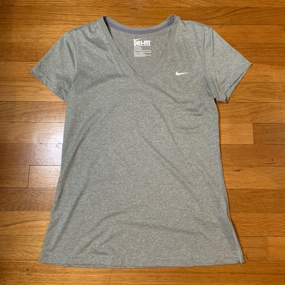 Nike dri-fit short sleeve t-shirt: Heathered Gray | Poshmark