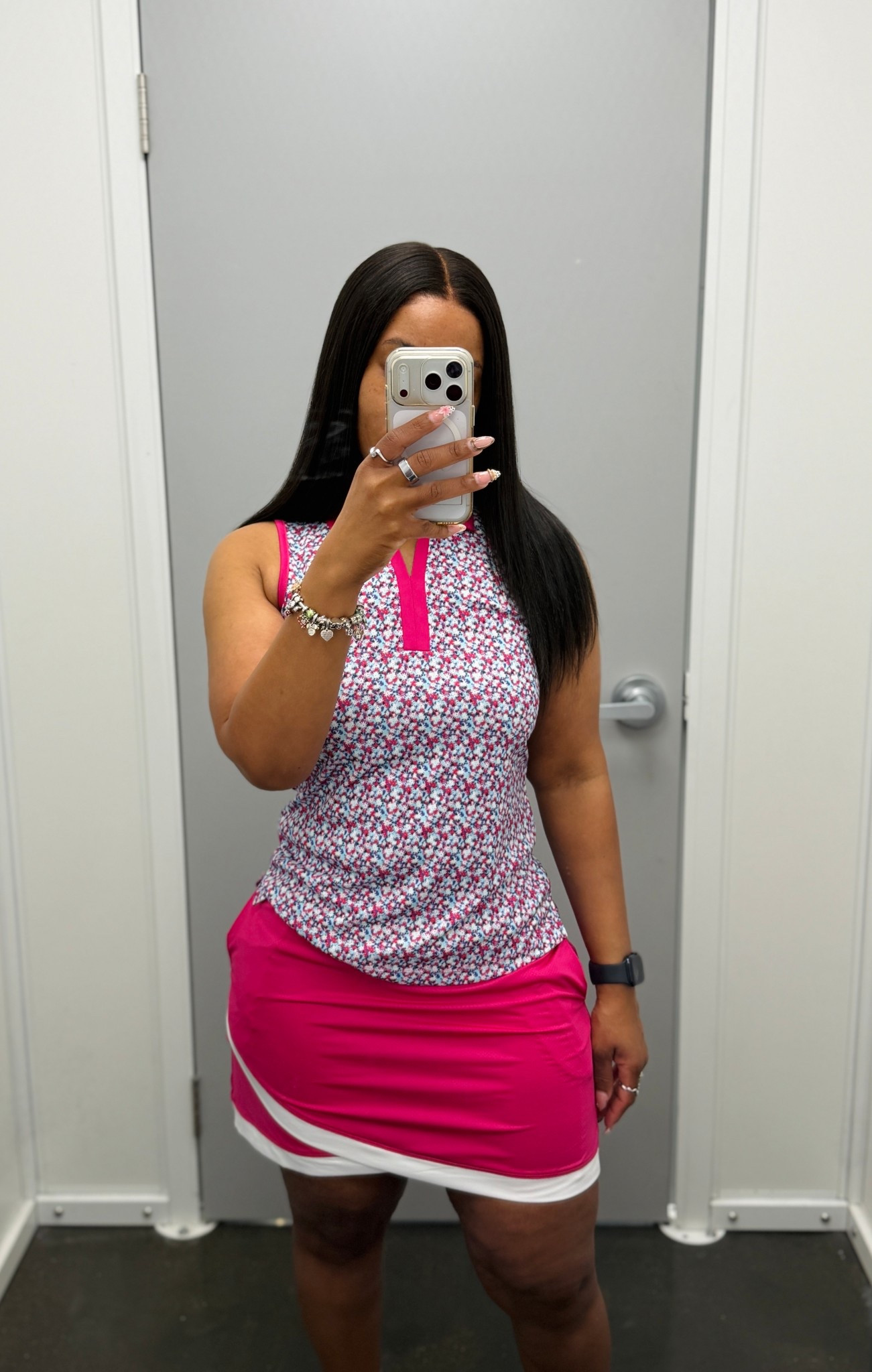 This line right now is ONLY available in store. The price for this dress is $26

Wearing a size small in the top and bottom. The skirt has pockets on the side and in the back, it also has shorts underneath. Very comfortable, feels lightweight and breathable. Cute sporty look for the summer 

#LTKPetite #LTKActive #LTKU