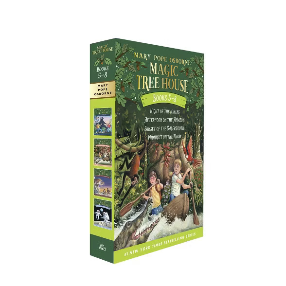 Magic Tree House Books 5-8 ( Magic Tree House) (Paperback) by Mary Pope Osborne | Target