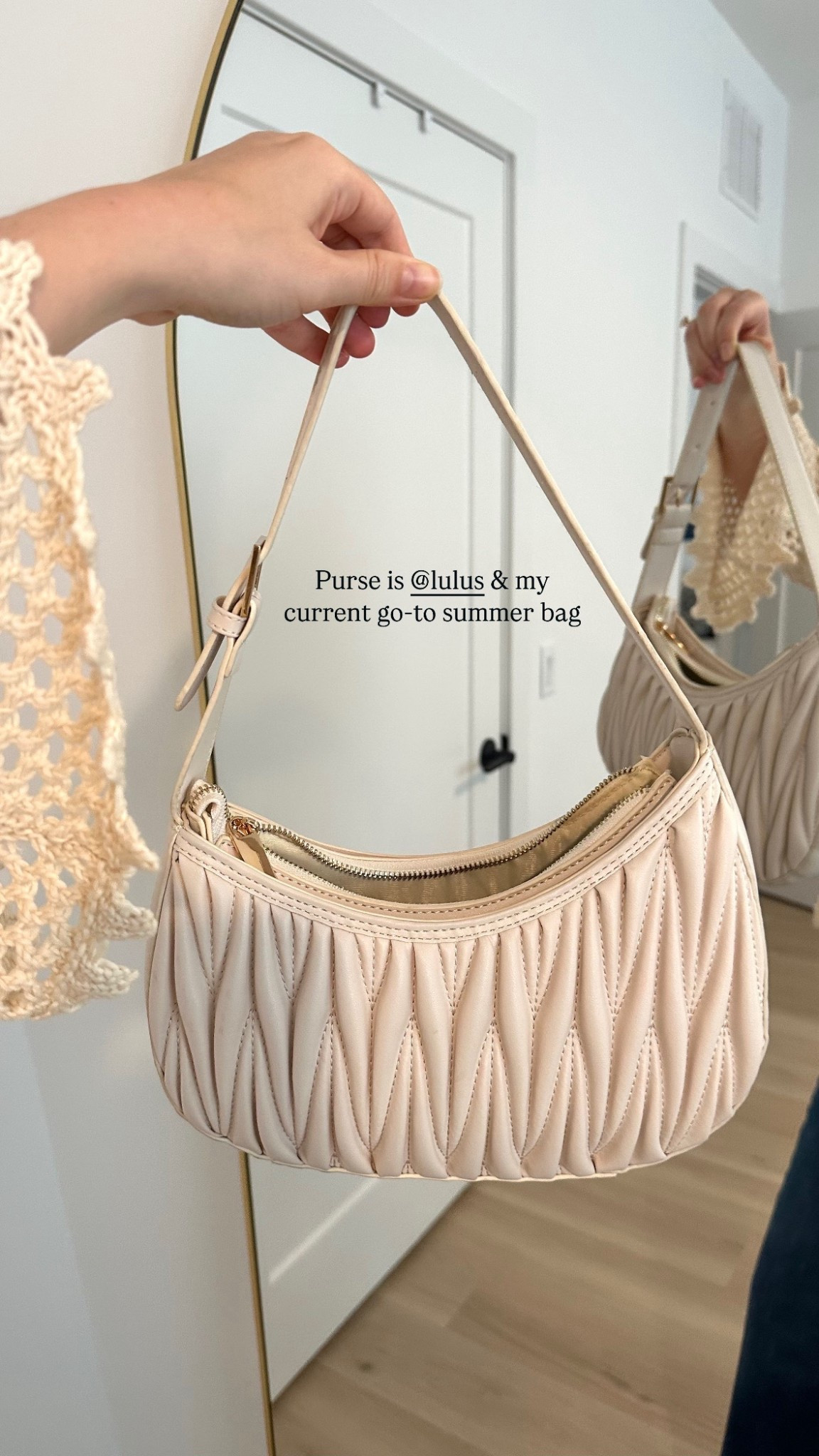 My favorite summer bag from Lulus ✨ perfect for dressing up or dressing down. I love it for everyday use 

#LTKSeasonal #LTKSummerEdit #LTKItBag