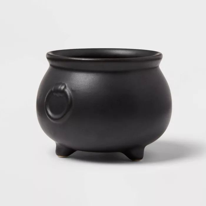 12oz Stoneware Cauldron Candy Bowl - Threshold™ | Target