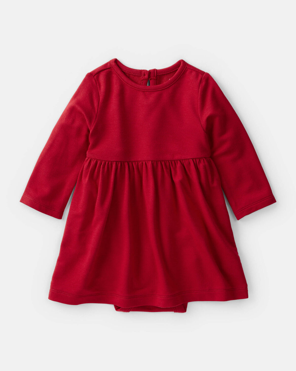 Baby Girl PurelySoft Bodysuit Dress - Red | Carter's Inc