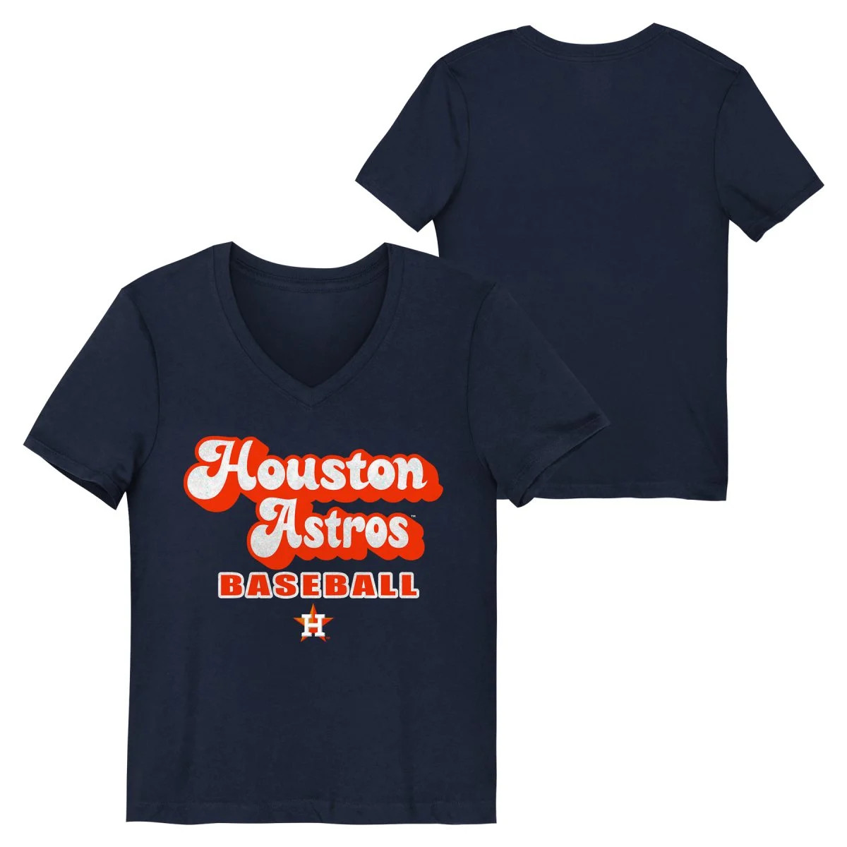 Houston Astros Girls Team1 Color Cotton Short Sleeve Tee Script | Walmart (US)