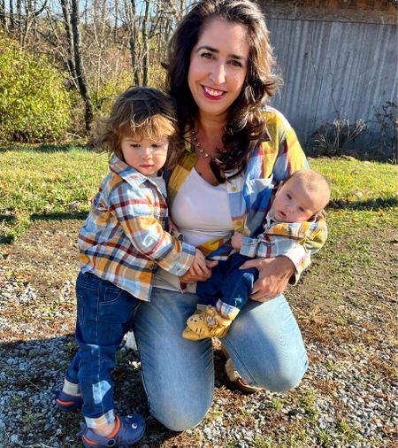#walmartfinds
#falloutifts
Flannels
Flannel style
Fall style
Flannel season
Baby boy outfits
Toddler boy outfits
Matching outfits
Mommy & me 

#LTKbaby #LTKSeasonal #LTKfamily
