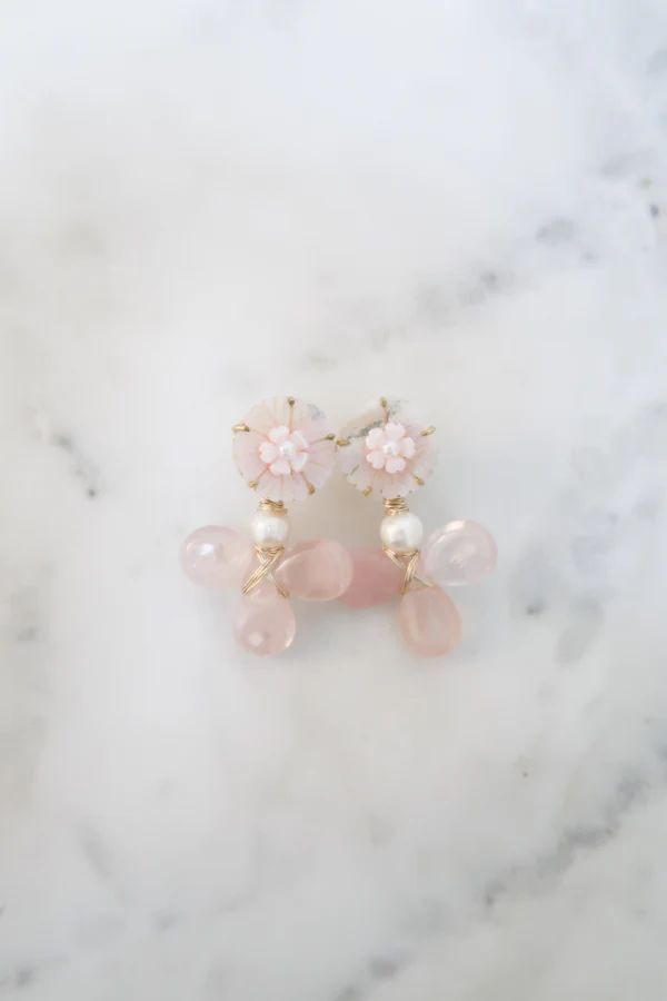 Mother of Pearl, Pearl & Rose Quartz | SJ Bailey Co.