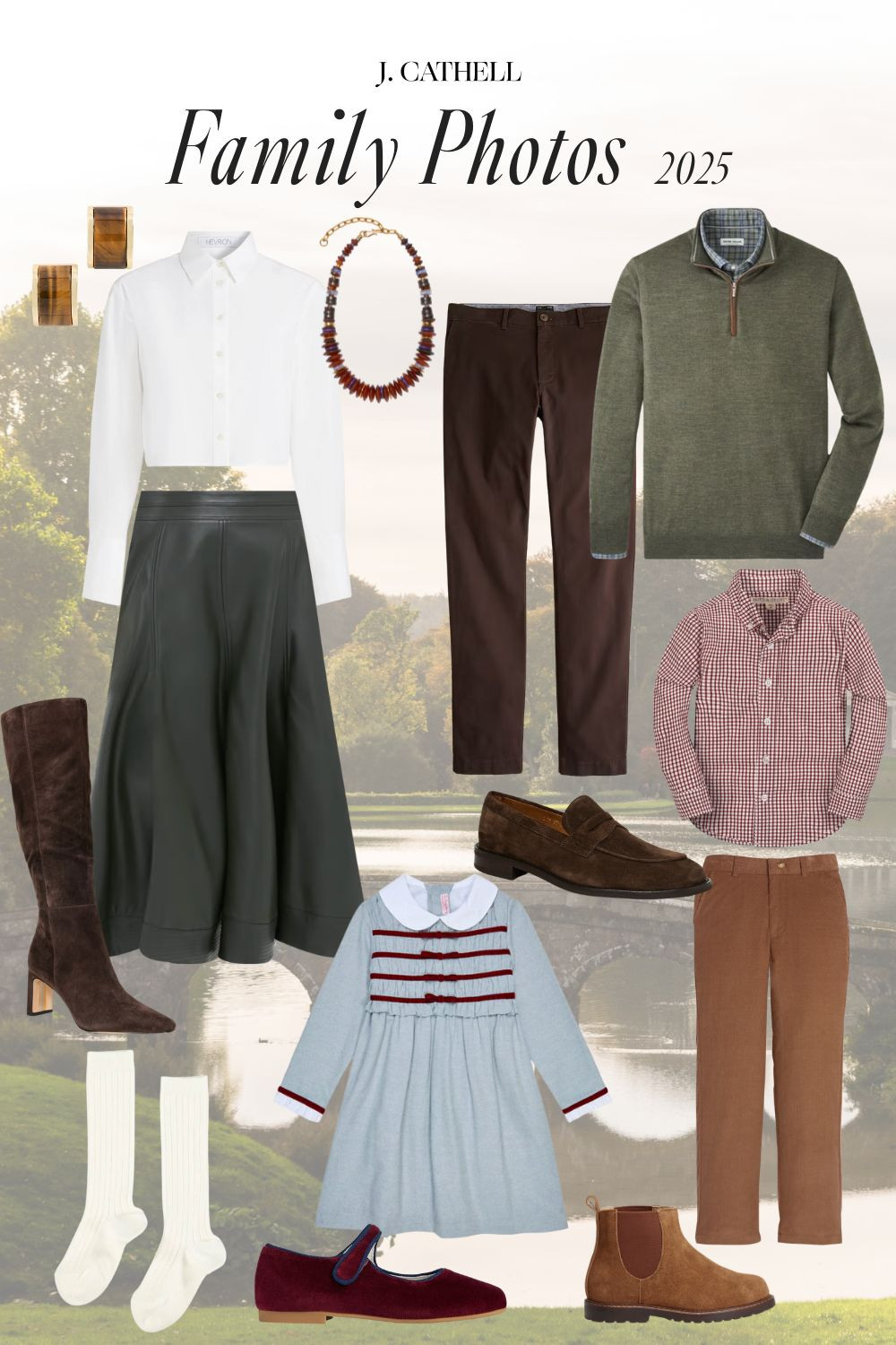 A fun fact you probably don’t know about me — I was a professional photographer in Atlanta for 15 years! 📸 Even though I focused on newborns, I was always helping families style their fall portraits.

Here’s the secret: the magic happens when you coordinate, not match. Start with mom’s outfit (she sets the tone), build the family around her colors, and mix textures + layers for depth. Think nubby knits, ribbed tights, suede shoes, and cozy plaids. 🍂

Avoid all-matching looks — they’re cute for a card, but mixing complementary tones creates timeless photos and beautiful gallery walls.

Save this for your fall family photo outfit inspo and shop coordinated looks for the whole crew at jcathell.com. ✨

#FallFamilyPhotos #FamilyPhotoOutfits #FallStyleGuide #FamilyPhotoInspo #FallFamilyPortraits #WhatToWear #CoordinatedStyle #FamilyPhotography #FallOutfits #JCathellStyle

Fall outfit, fall look, winter outfit, jeans, maxi skirt, knee-high boots, suede boots, fall family photos

#LTKOver40 #LTKMens #LTKFamily