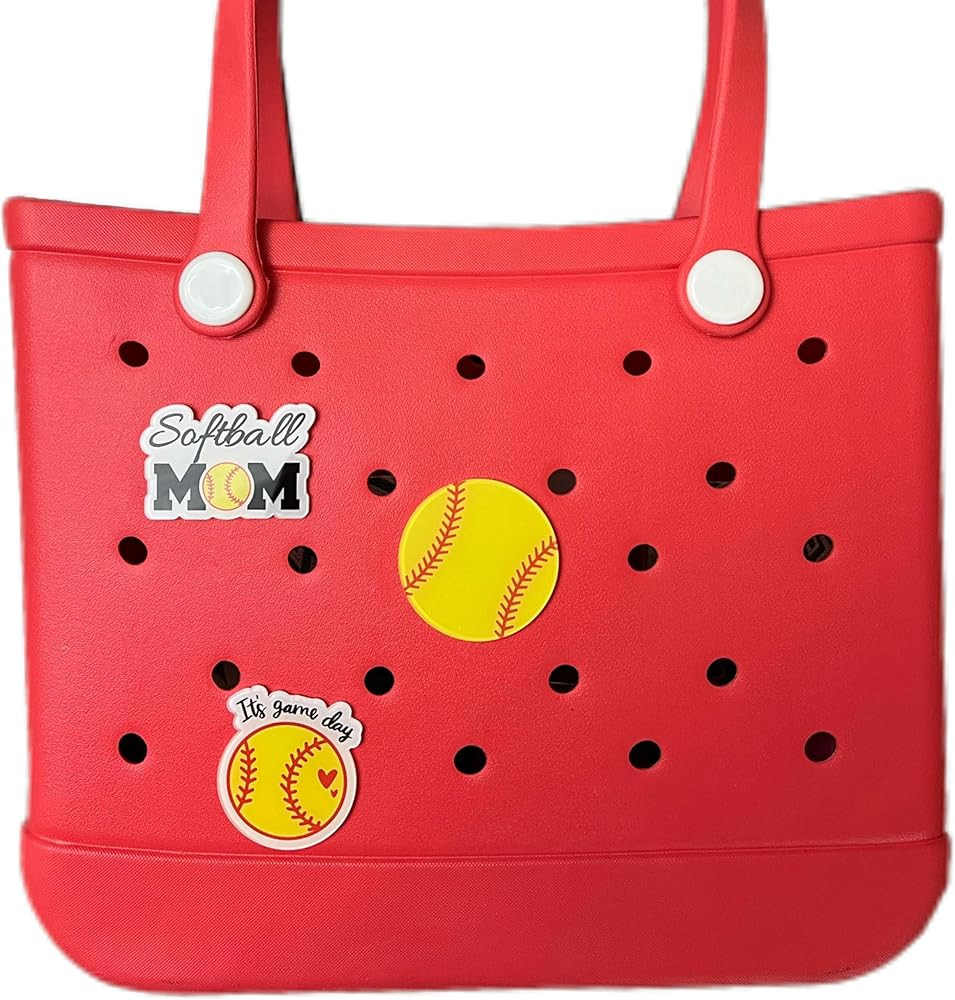 3 Pcs Bogg Bag Charms - Toe Rubber Beach Bag Accessories For Women & Teen Girls | Amazon (US)