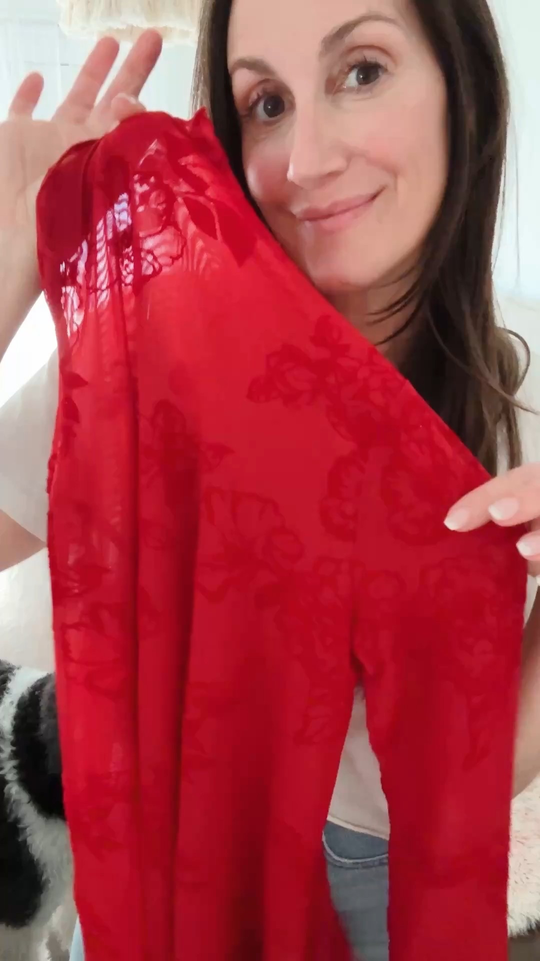 A little Valentines top 3 ways ♥️ I’ve linked some bodysuits as well to put underneath, and a few tops that are a fave with same sheer idea. 

#LTKgrwm #LTKOver40