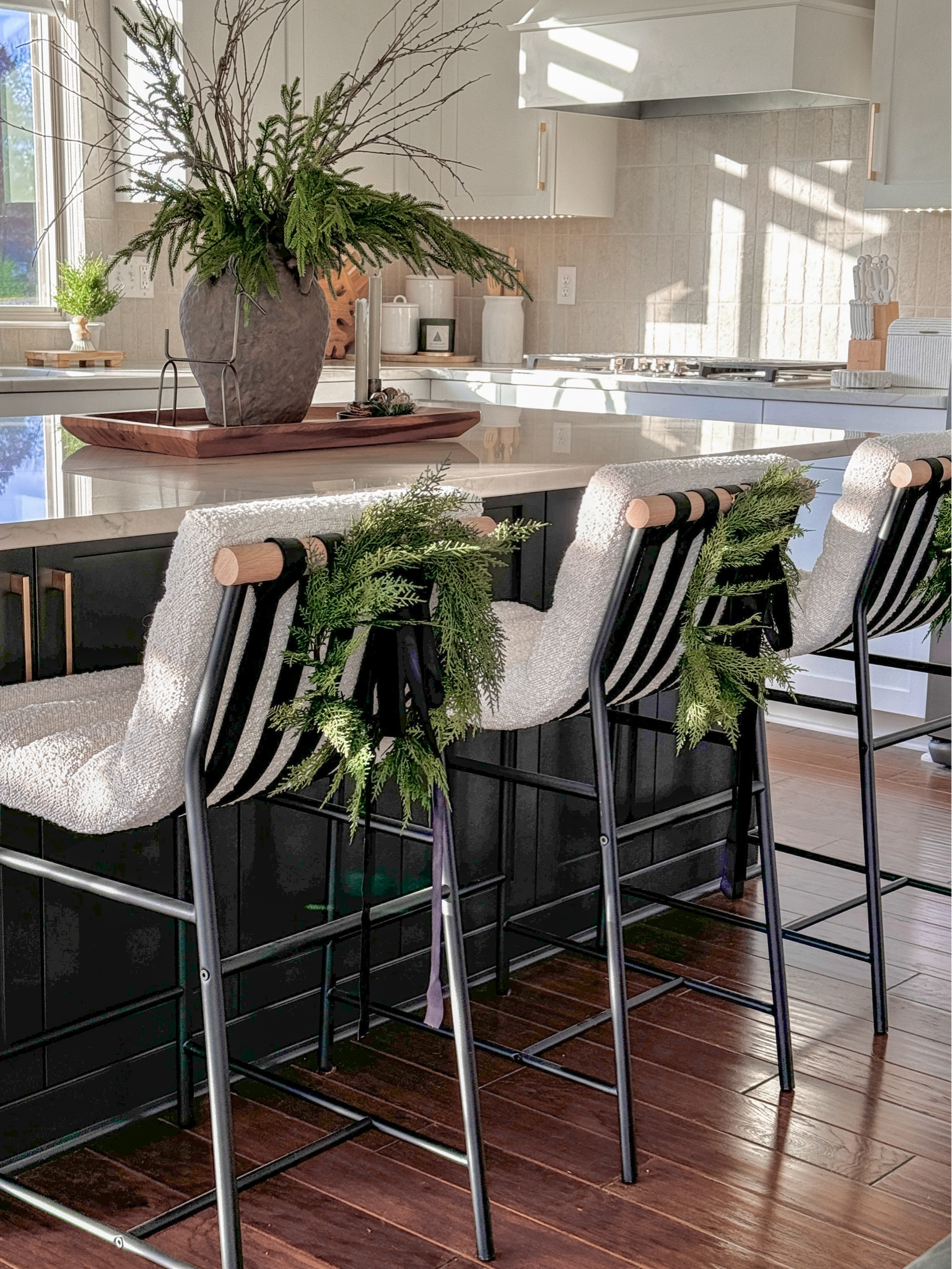 I love my counter stools, but I love them even more during the holidays! They now come in so many colors (which some are on sale)! Shop them here. 

#wayfairpartner 
#wayfair 
#christmas
@wayfair

#LTKSeasonal #LTKSaleAlert #LTKHome
