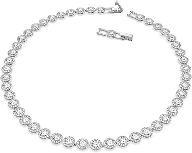 Swarovski Una Angelic All-Around Crystal Necklace Collection | Amazon (US)