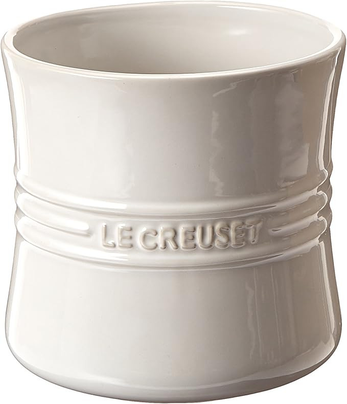 Le Creuset Stoneware Utensil Crock, 2.75 qt., White | Amazon (US)