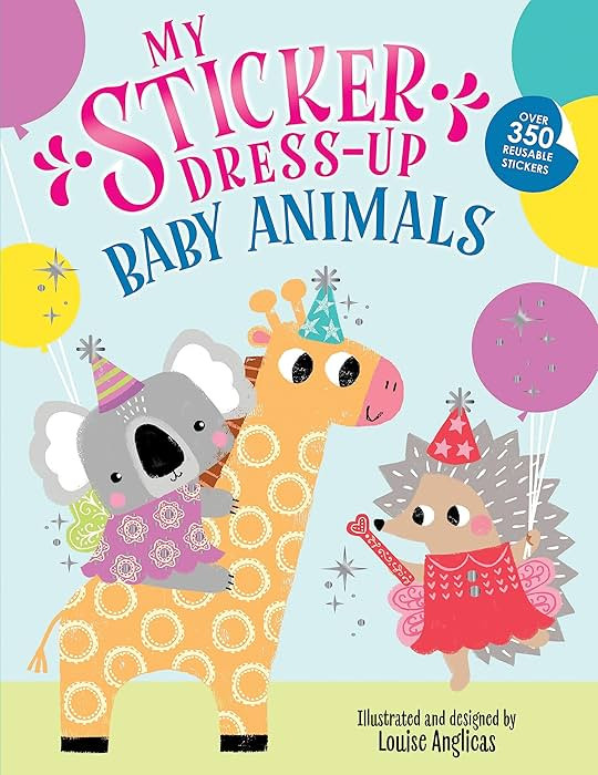 My Sticker Dress-Up: Baby Animals: Awesome Activity Book with 350+ Stickers for Unlimited Possibi... | Amazon (US)